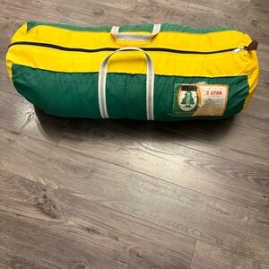 Vintage Woods Arctic 3 Star Sleeping Bag Robe Duvet Wool Canvas made in Canada